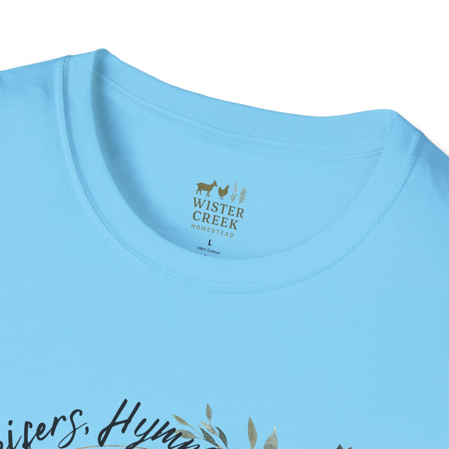 "Heifers, Hymns, Hallelujah" Fun Farm Style Tee