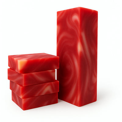 Candy Cane Soap